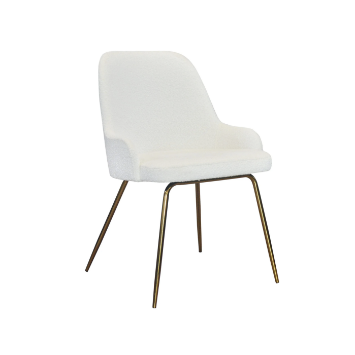 Sessel CANDY Gold Bouclé